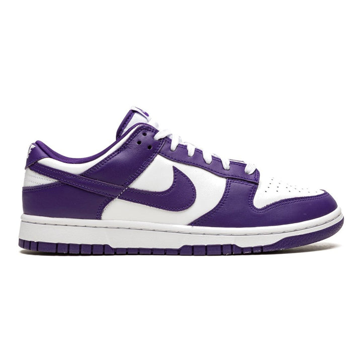 Nike Dunk Low 'Court Purple' Sneaker: Stilvoller Retro-Look mit weiß-lila Akzenten