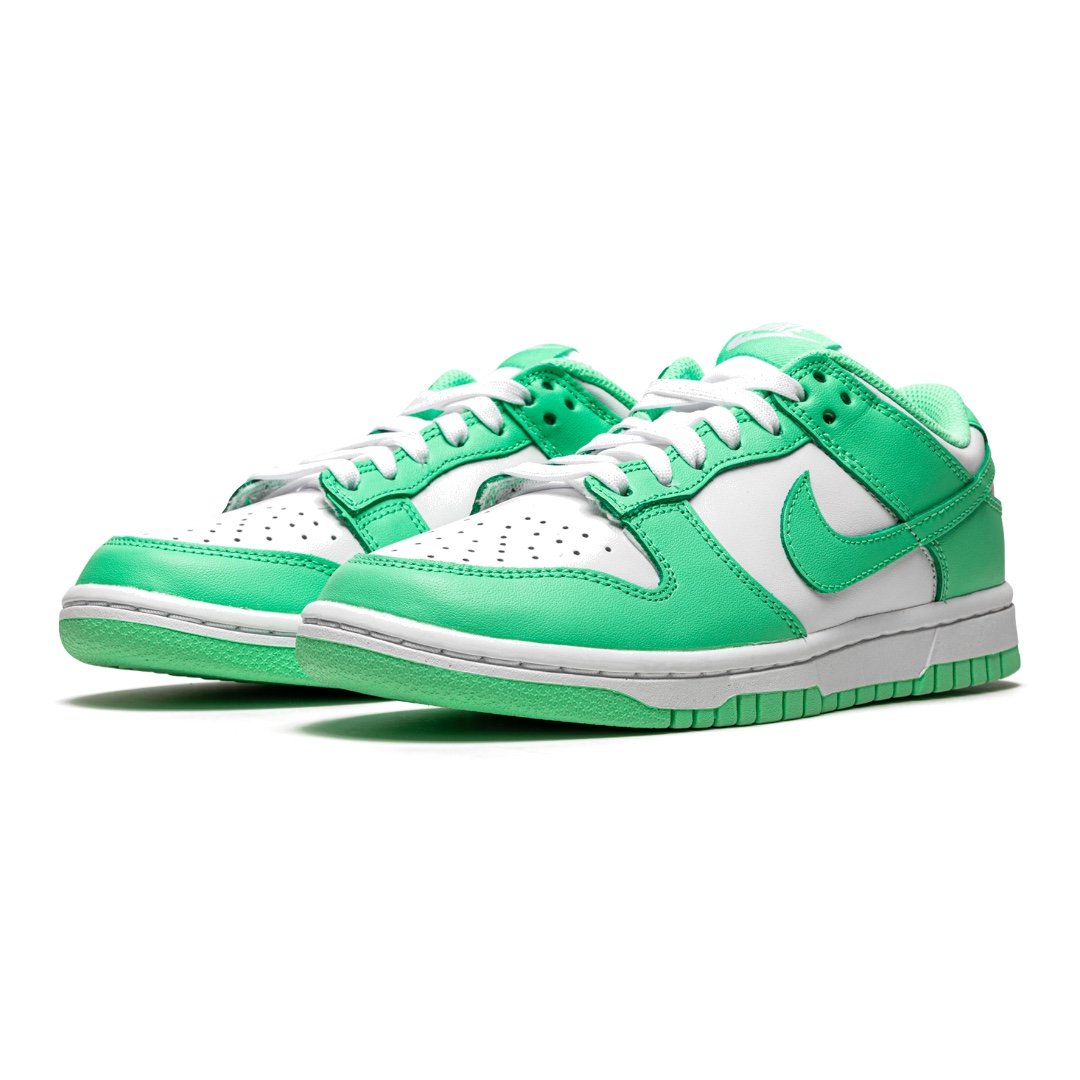 Nike Dunk Low WMNS 'Green Glow' Damen Sneaker: Frühlingsfrischer Retro-Look