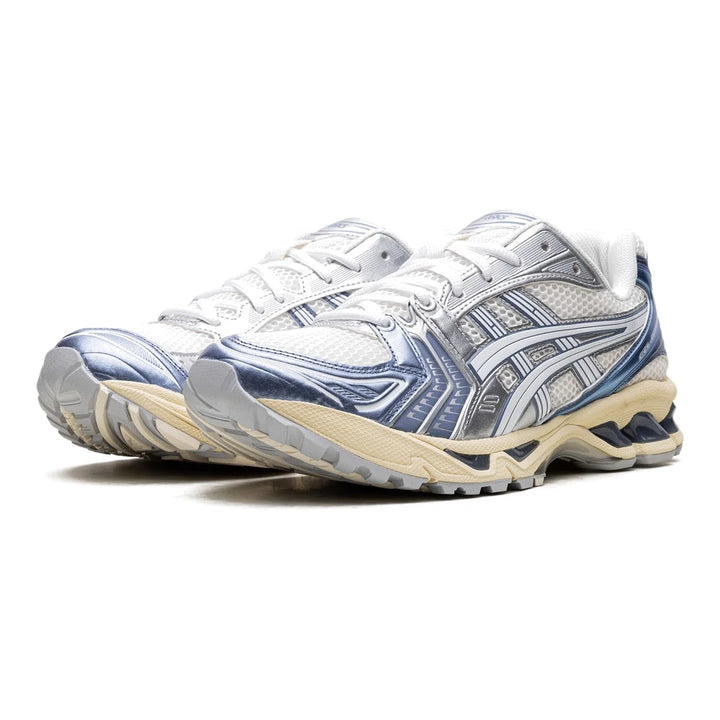 ASICS GEL-Kayano 14 Metallic Blau – Stilvolle Komfort-Sneaker für jeden Tag