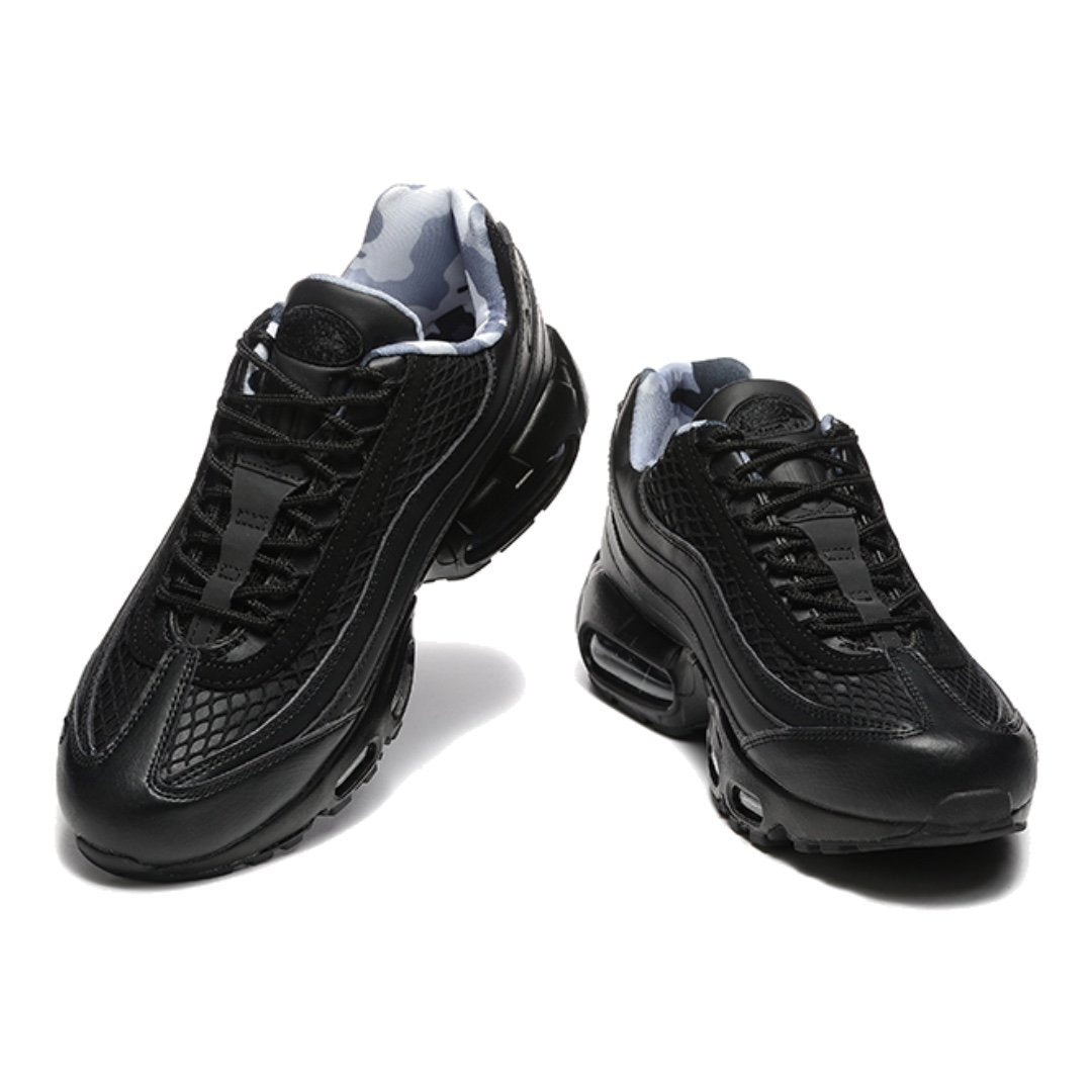 Nike Air Max 95 "Corteiz- Triple Black" Herren Sneaker – Komfort, Stil, Ikone