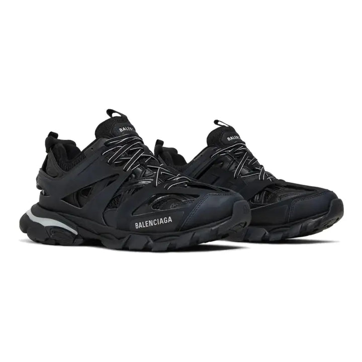 Balenciaga Track LED Schwarz Sneaker – Luxuriöser Komfort mit Leuchtsohle