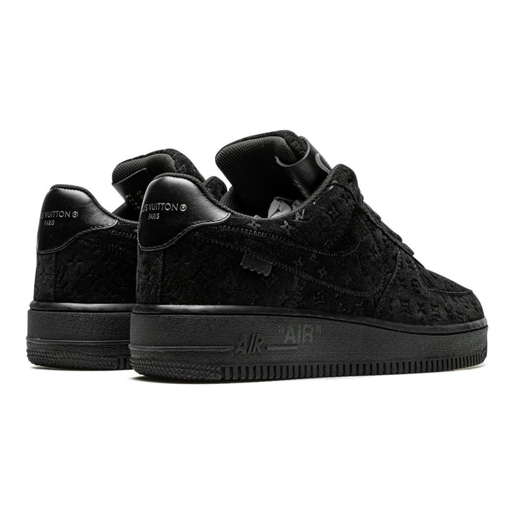 Exklusive Nike Louis Vuitton Air Force 1 Low Virgil Abloh Schwarze Edition Sneaker