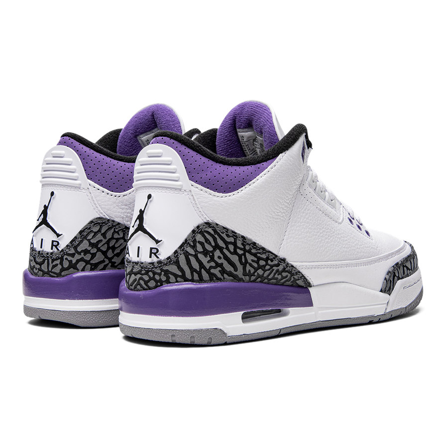 Air Jordan 3 Retro 'Dark Iris' Sneaker: Ikonischer Stil, Ultimativer Tragekomfort