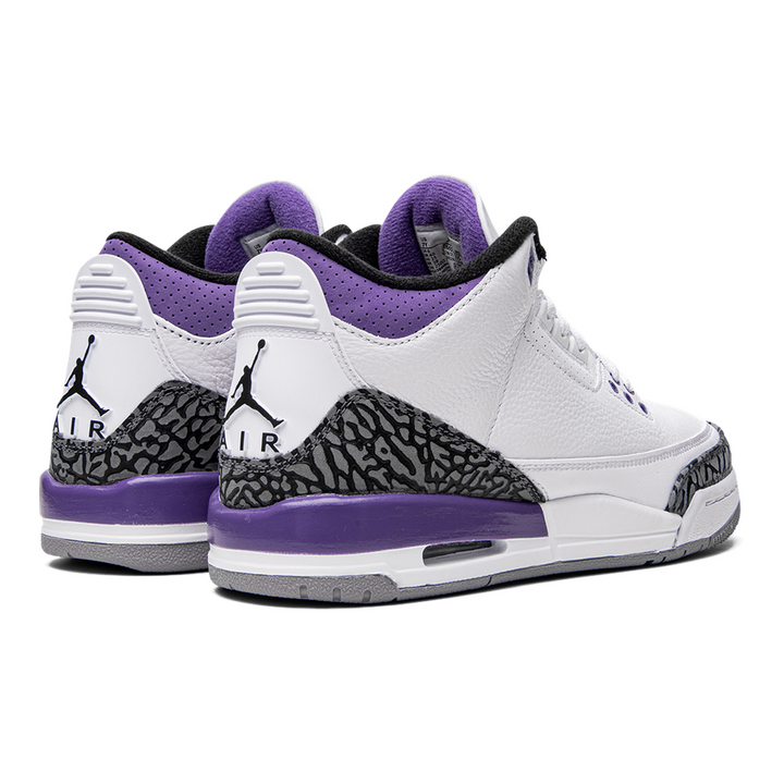 Air Jordan 3 Retro 'Dark Iris' Sneaker: Ikonischer Stil, Ultimativer Tragekomfort