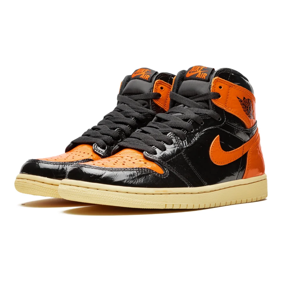 Air Jordan 1 Retro High OG Shattered Backboard 3.0: Ikonischer Glanzleder Sneaker