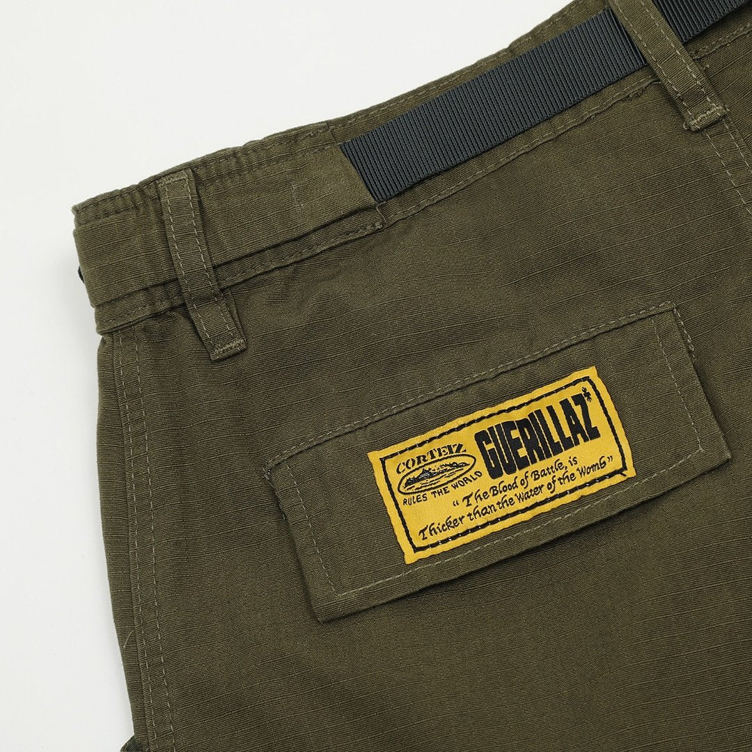 Corteiz Grüne Cargo Shorts: Stylish, Bequem & Funktionell für Streetwear-Looks
