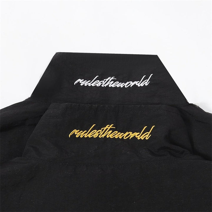 Corteiz Schwarzer Streetwear Trainingsanzug: Exklusives Bequemes Set für Urbanen Stil