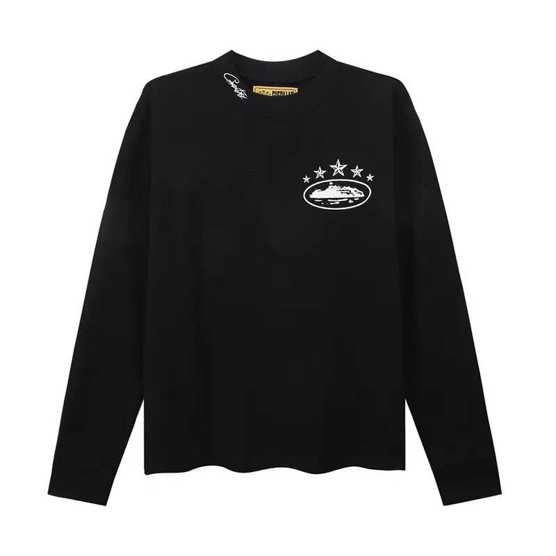 Corteiz Schwarzer Premium Streetwear Pullover – Exklusiver Urban Style Sweater für Herren