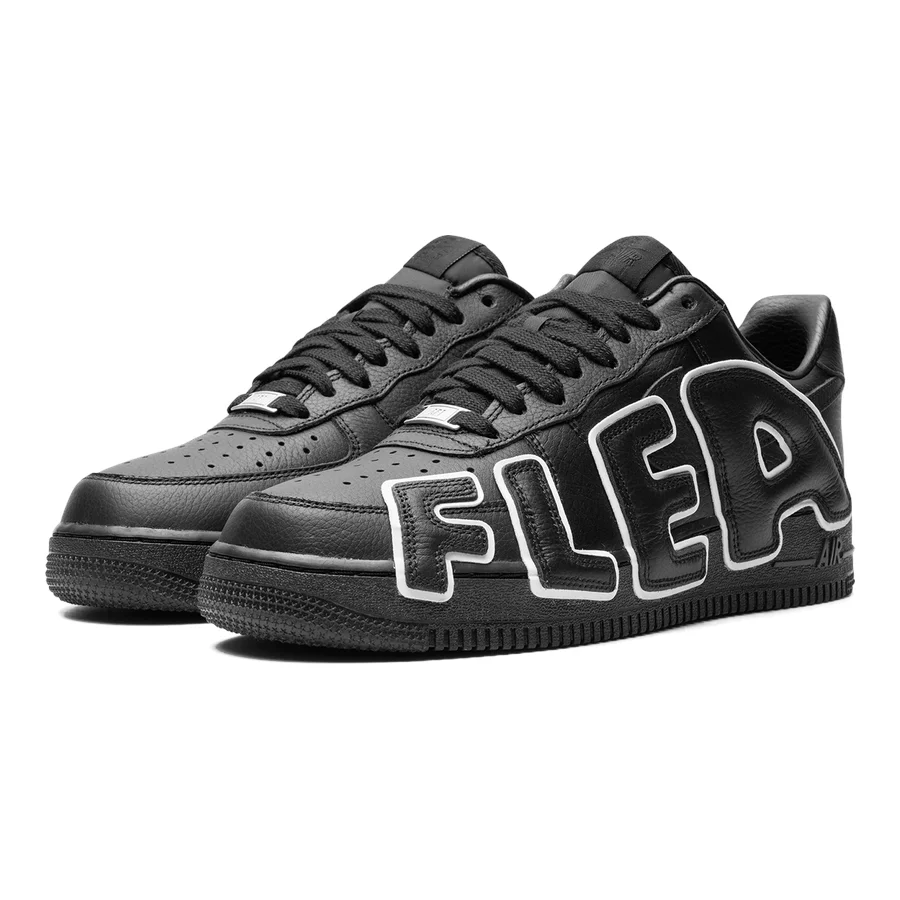 Nike Air Force 1 CPFM Black: Exklusiver Sneaker mit auffälligem 'FLEA' Design