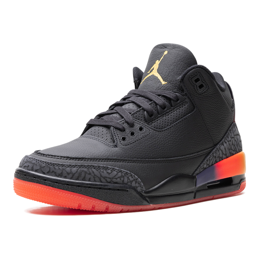 Air Jordan 3 J Balvin Rio: Exklusiver Herren Sneaker Elefantenprint Design