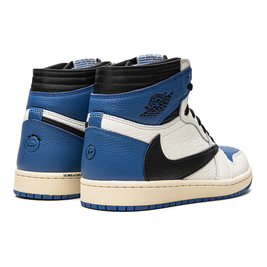 Exklusiver Air Jordan 1 High OG SP "Travis Scott Fragment" Military Blue Sneaker