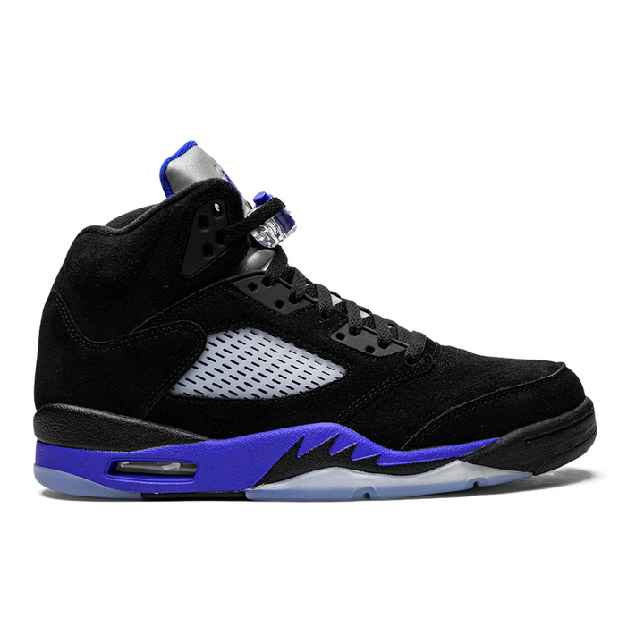 Air Jordan 5 Retro „Racer Blue“ Herren Sneaker – Ikonischer Basketballschuh in Schwarz/Blau