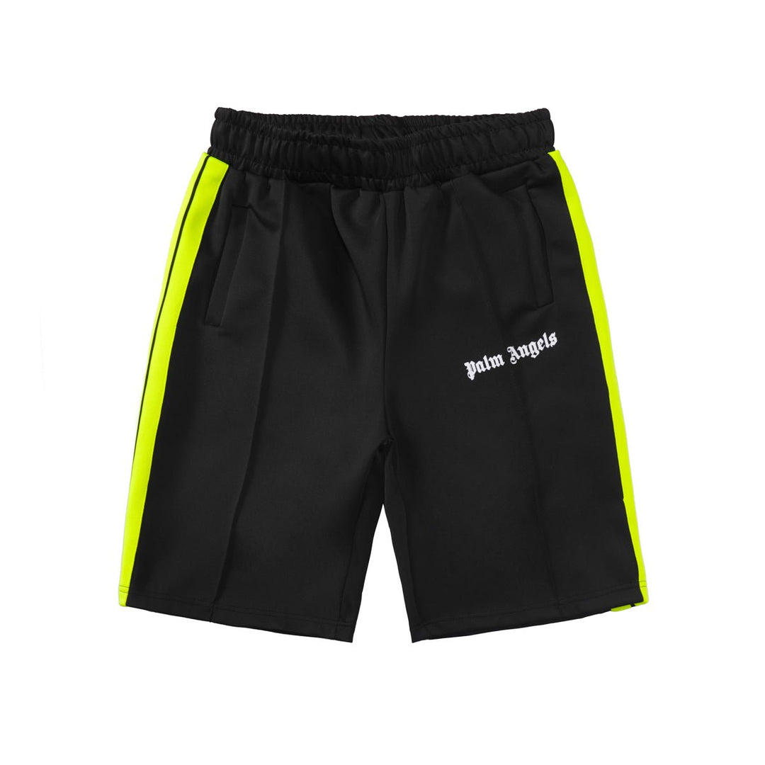 Palm Angels Schwarze Limettenhose – Luxuriöse Urban Streetwear Trainingshose für Herren
