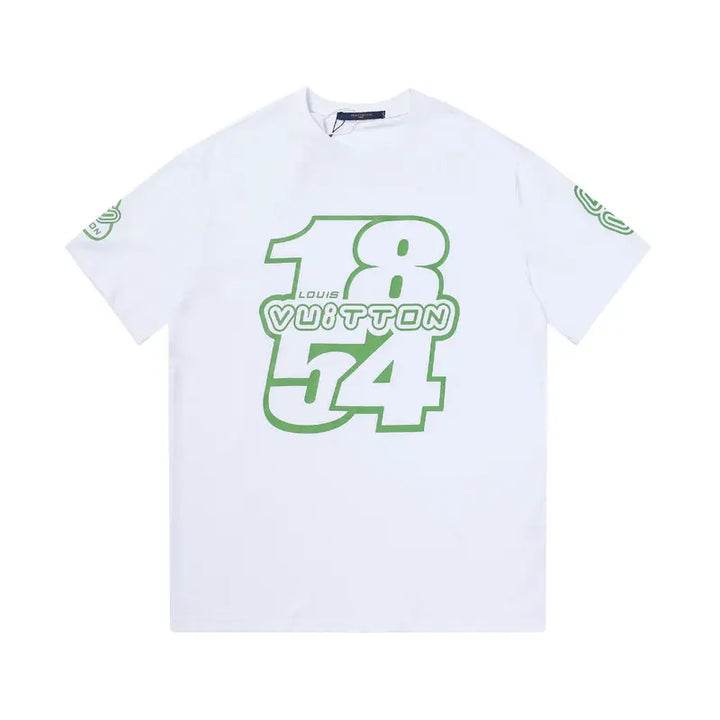 Exklusives Louis Vuitton Designer T-Shirt Herren Damen Baumwolle Luxus Logo Print