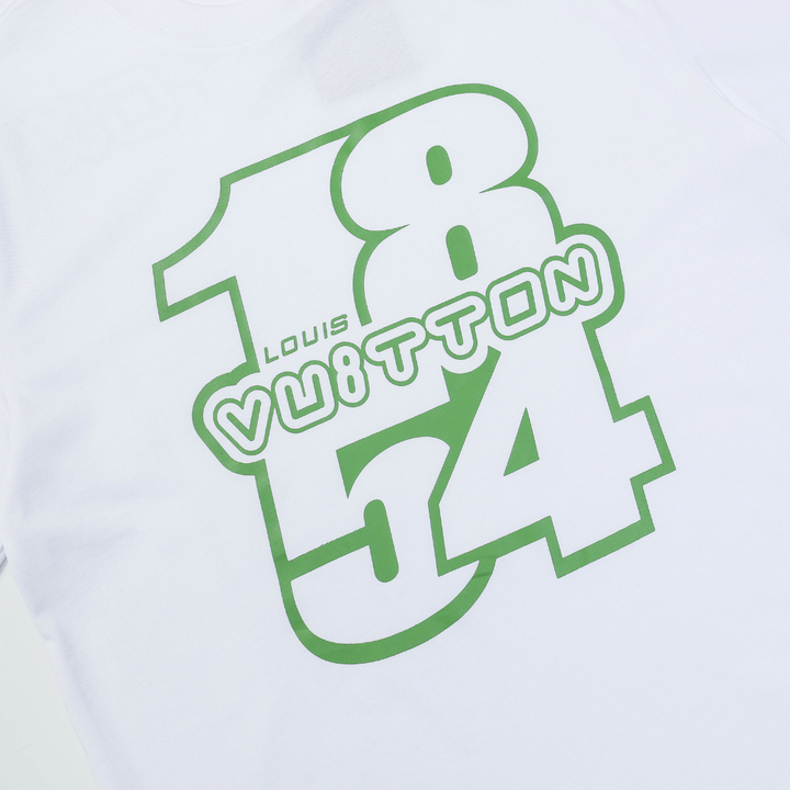 Exklusives Louis Vuitton Designer T-Shirt Herren Damen Baumwolle Luxus Logo Print