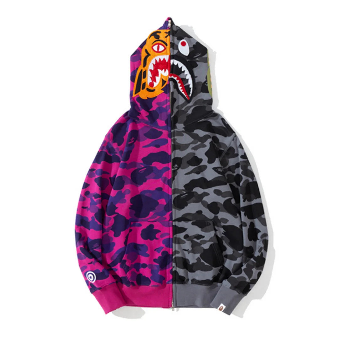 Exklusiver BAPE A Bathing Ape Streetwear Hoodie – Bequemer Japanischer Kapuzenpullover
