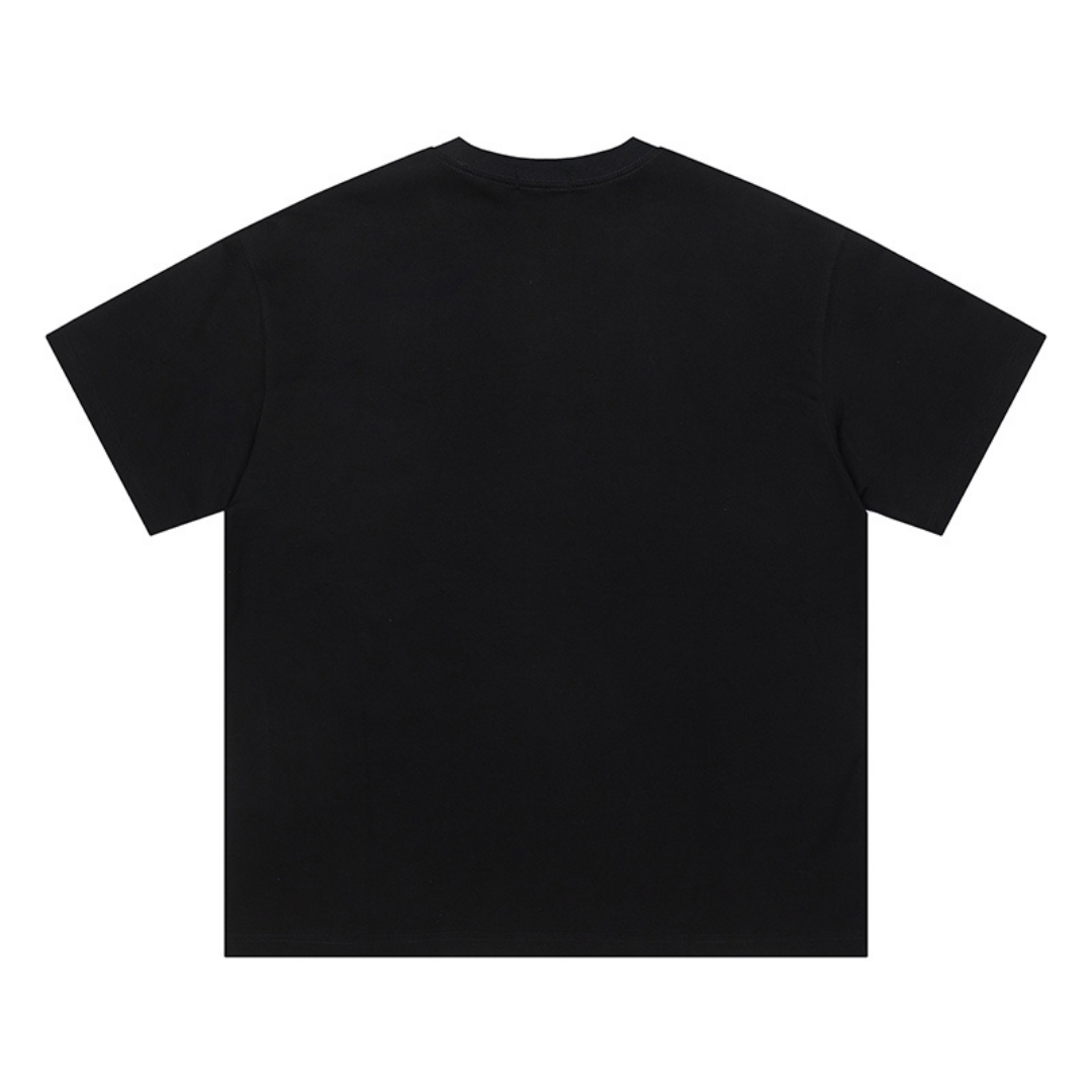 Amiri Herren M.A. Logo T-Shirt Schwarz Baumwolle Luxus Streetwear Design