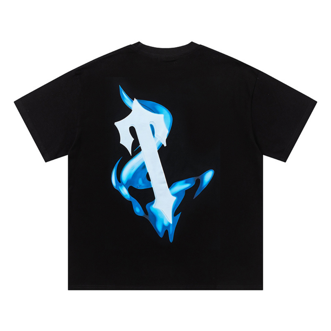Trapstar Decoded T-Logo T-Shirt: Authentisches Streetwear Design für Herren