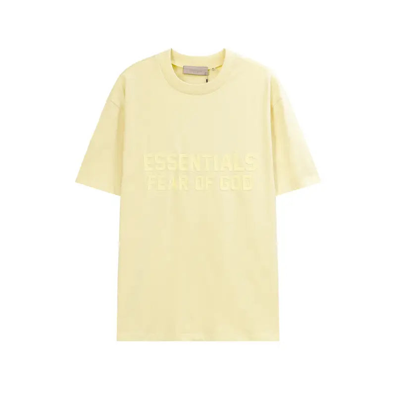 Essentials Fear of God Oversized Baumwoll-T-Shirt – Minimalistischer Streetwear-Komfort Unisex-Design
