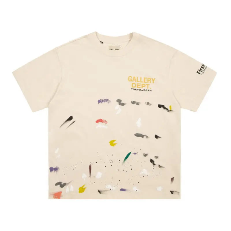 Gallery Dept. Künstlerisches Oversize T-Shirt – Einzigartiges Streetwear Design