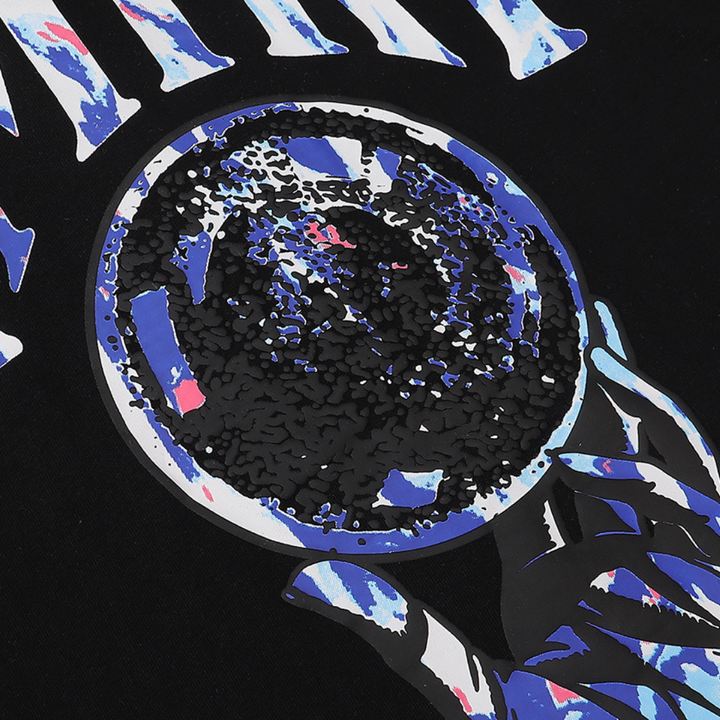Amiri Crystal Ball Designer T-Shirt – Luxuriöses Rock 'n' Roll Streetstyle Herren Shirt