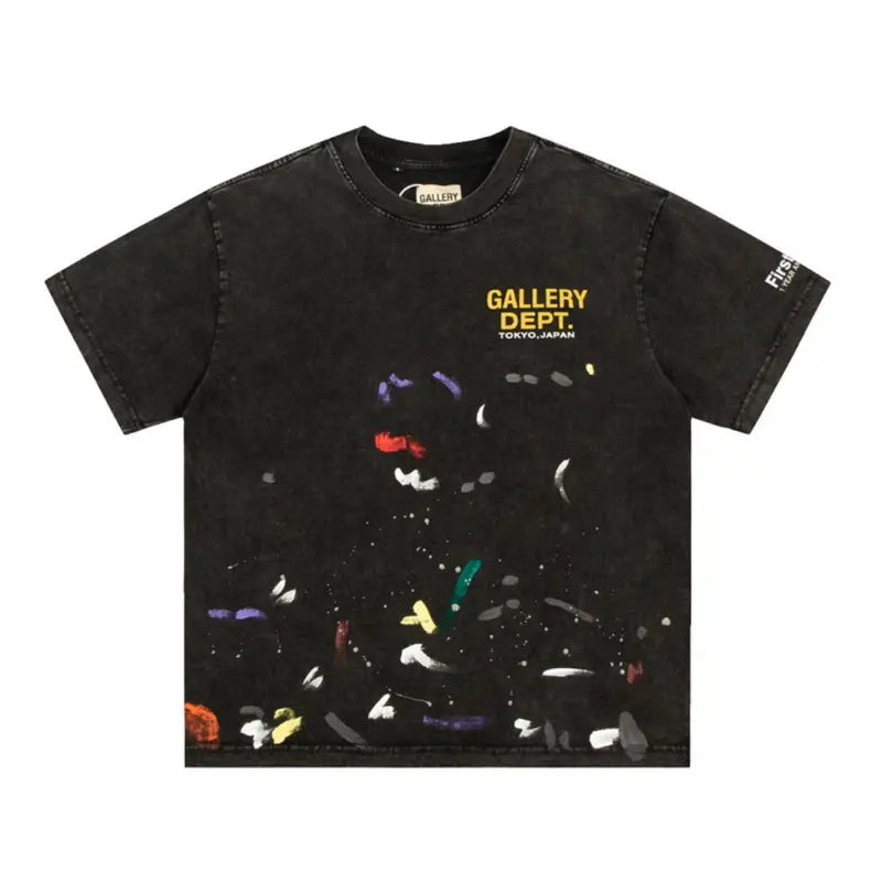 Gallery Dept. Oversized T-Shirt – Einzigartiger Handgefertigter Streetwear-Kunst-Look