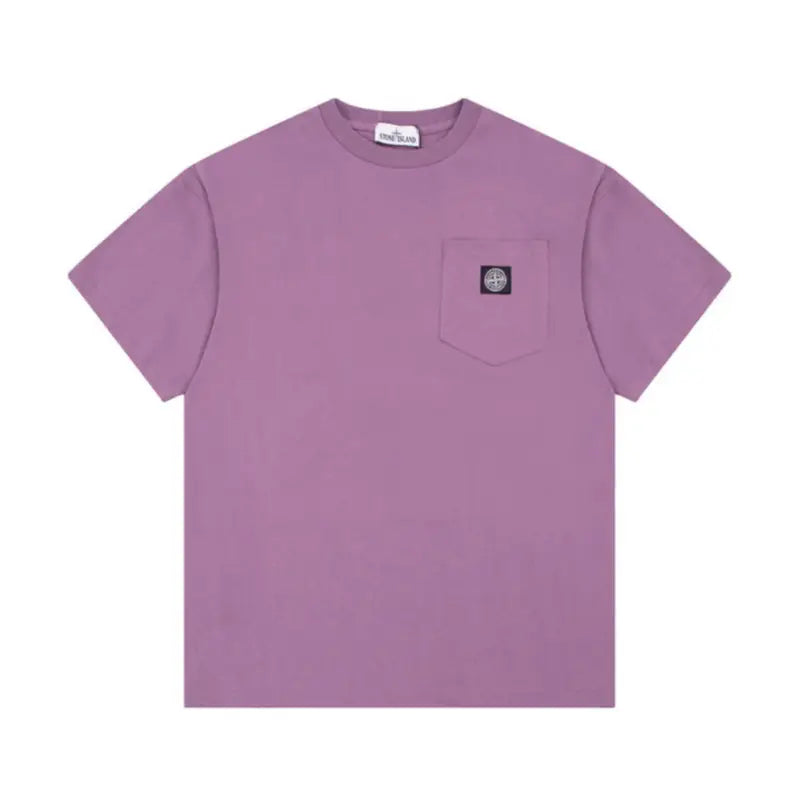 Stone Island Herren Premium Baumwoll T-Shirt mit Logo Patch – Komfort & Stil