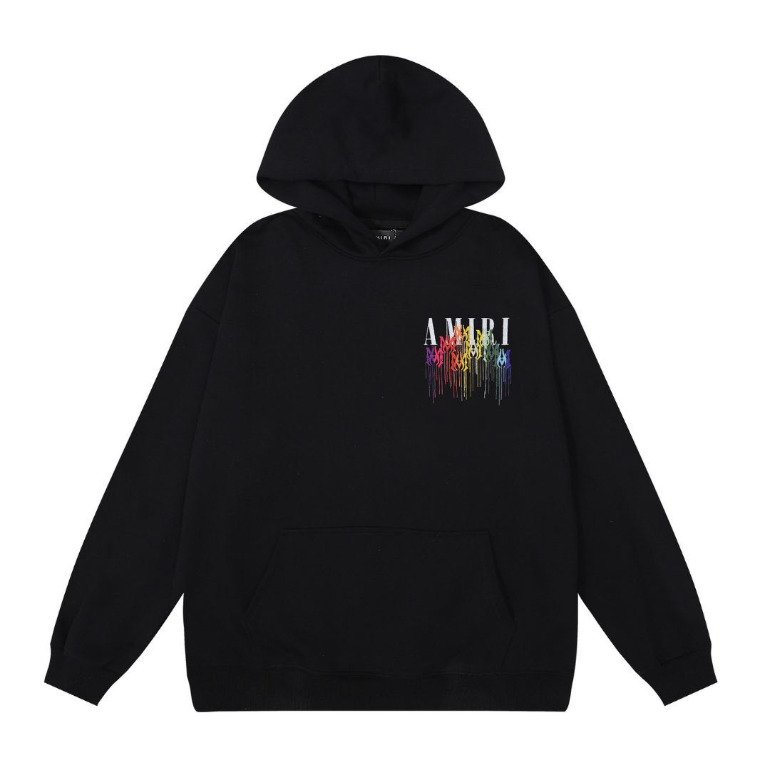 Amiri M.A. Drip Collage Hoodie – Trendiger Luxus-Kapuzenpullover für Streetwear