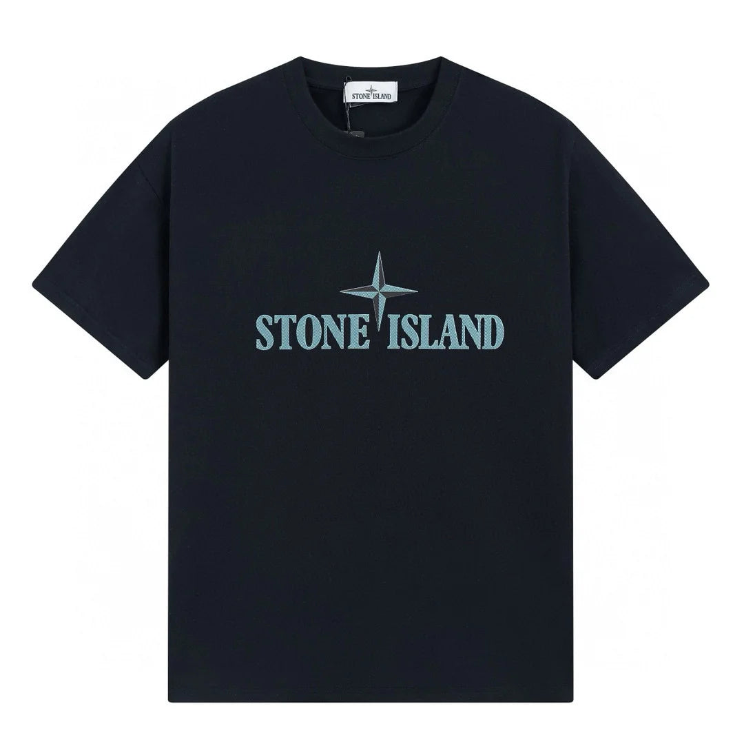 Stone Island Herren Monogramm T-Shirt – Premium Baumwolle – Stylisch & Bequem