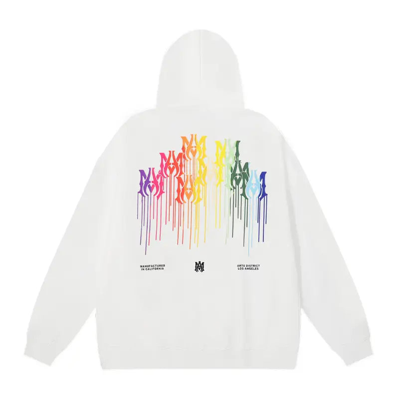 Exklusiver Amiri M.A. Drip Collage Hoodie – Luxuriöser Streetwear-Stil für Herren