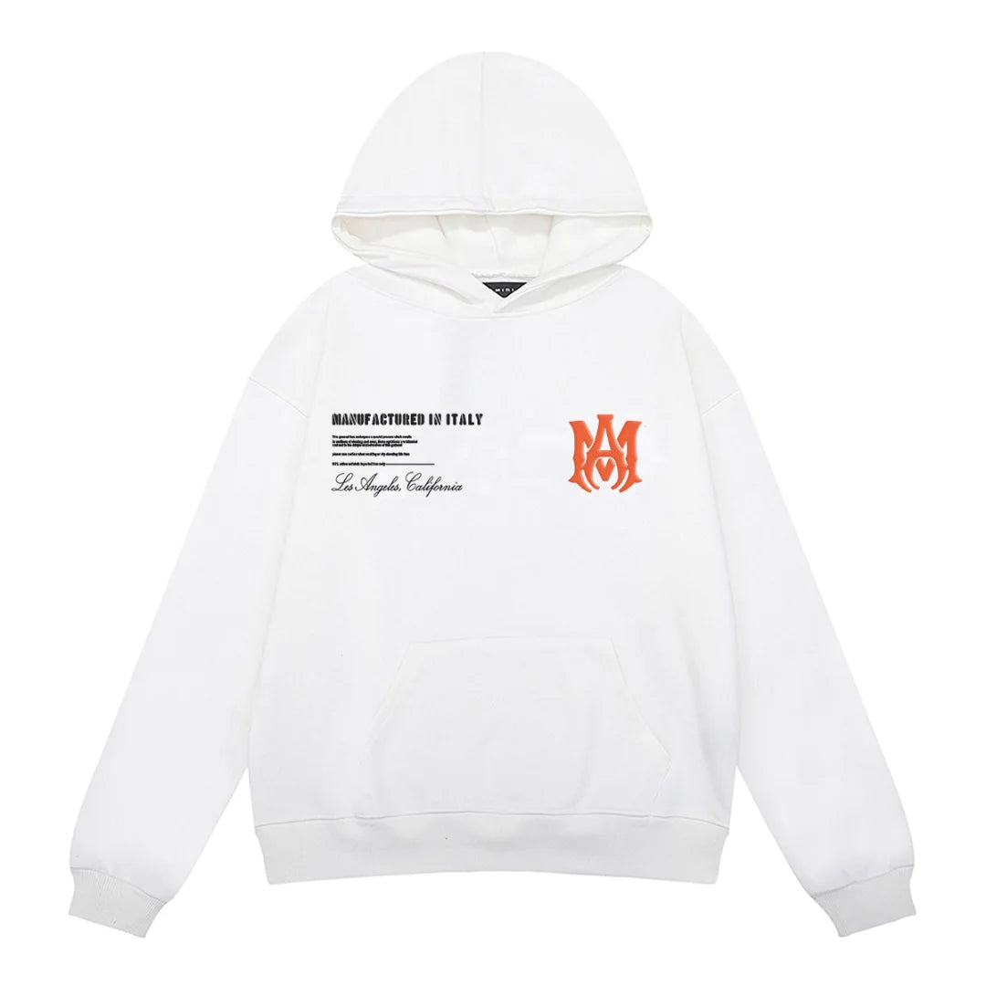 Luxuriöser Amiri Logo Hoodie: Premium Designer Kapuzenpullover für ultimativen Streetwear-Stil