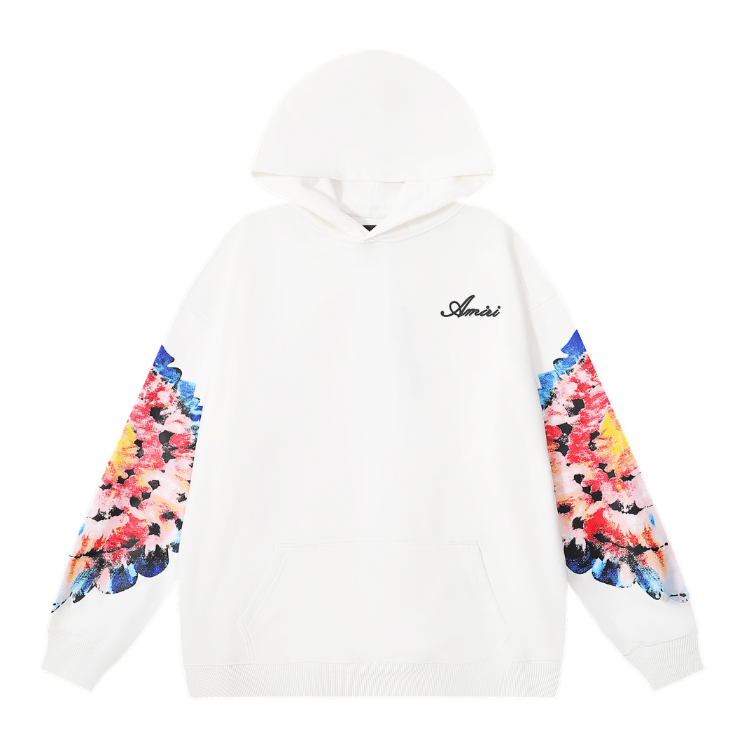 Luxuriöser Amiri Designer Hoodie für Herren – Rock-Stil & Streetwear Komfort