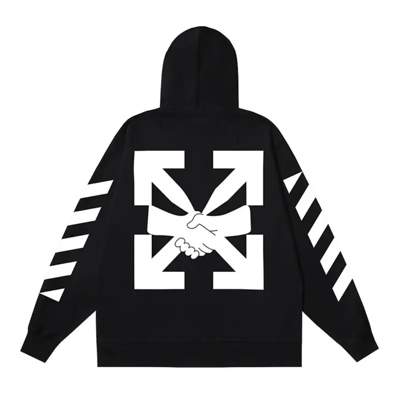 Off-White Monogramm Luxus Hoodie – Stylischer Kapuzenpullover für Herren