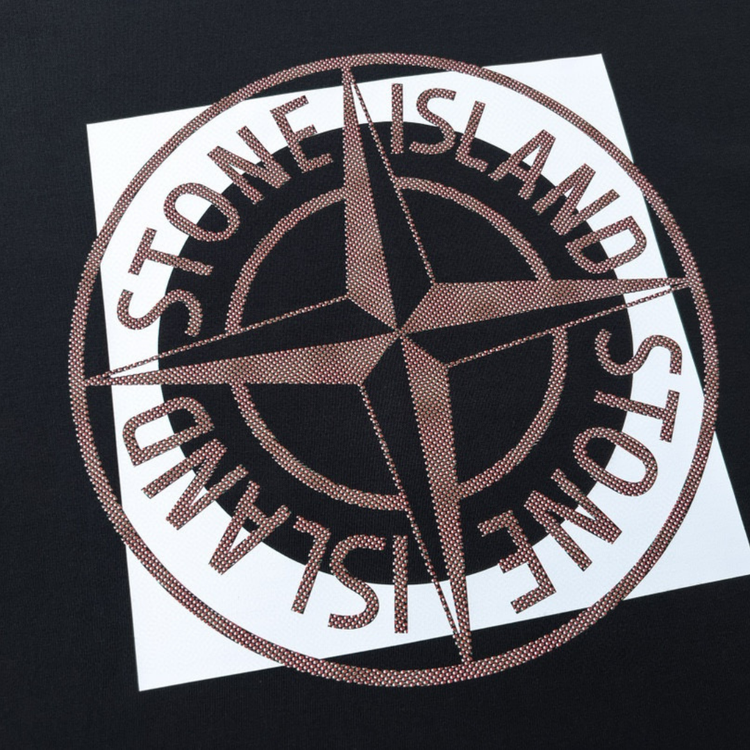 Stone Island Monochromes Herren T-Shirt – Stylisch, Hochwertig, Baumwolle