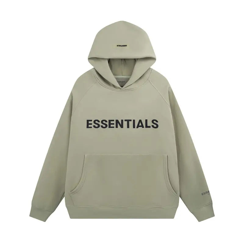 Essentials Fear of God Hochwertiger Oversize Kapuzenpullover in Neutralen Farben