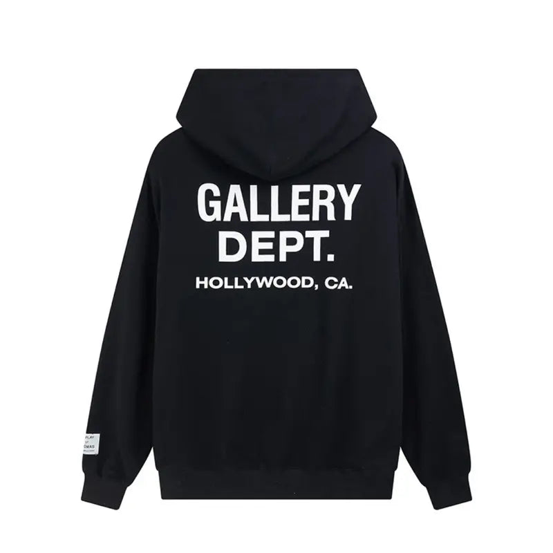 Gallery Dept. Handgemachter Oversized Streetwear Hoodie – Kunstvolles Deconstructed Design