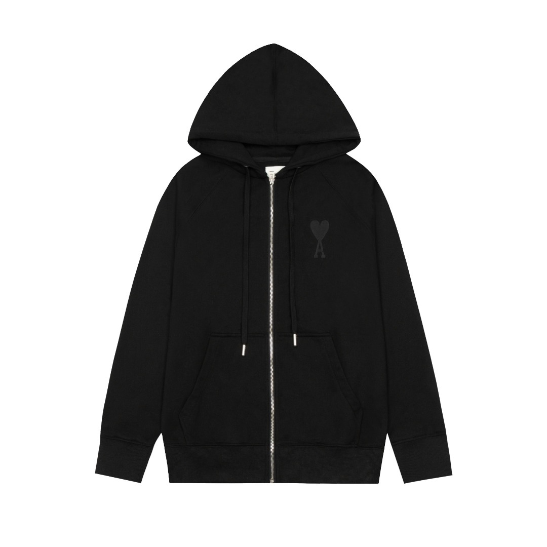 AMI Paris Luxuriöse Herren Jacke Elegante Designer Freizeitjacke Hochwertige Oberbekleidung