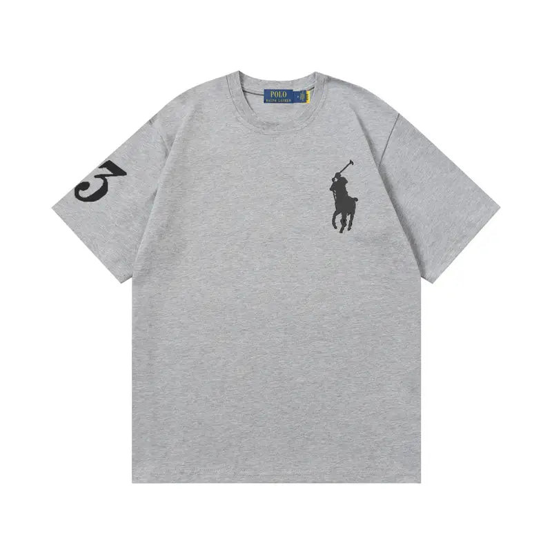 Polo Ralph Lauren Herren Baumwoll-T-Shirt – Klassisch, Komfortabel, Stilvolles Freizeit-Essential