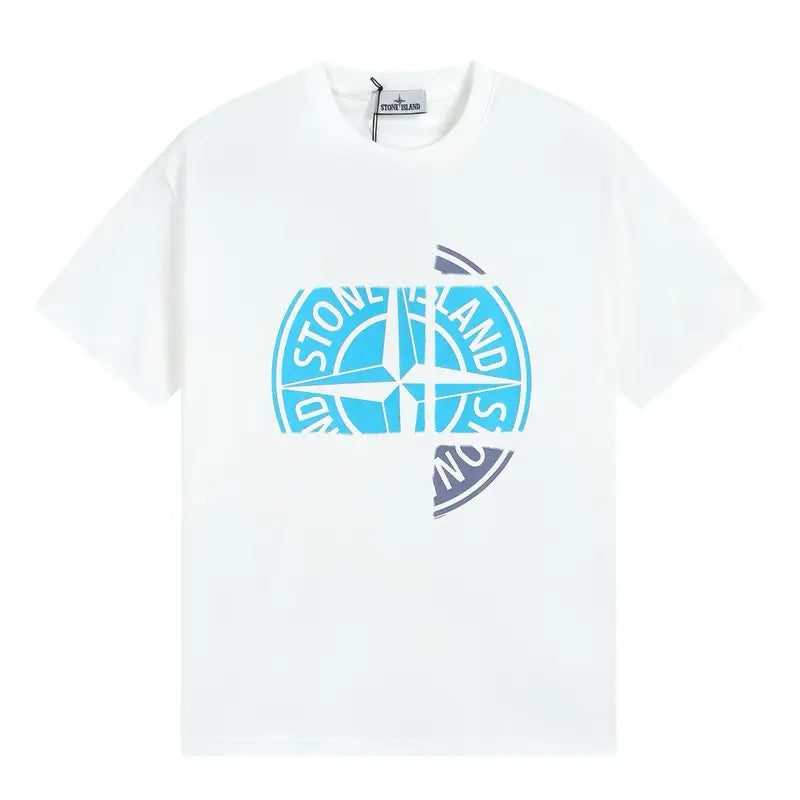 Stone Island Monochromes Herren T-Shirt – Premium Baumwolle, Ikonischer Stil, Exklusives Design