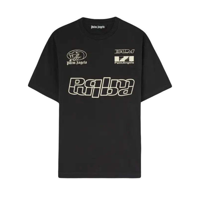 Palm Angels Premium Baumwoll Designer T-Shirt: Luxuriöses Streetwear Mode Statement Unisex
