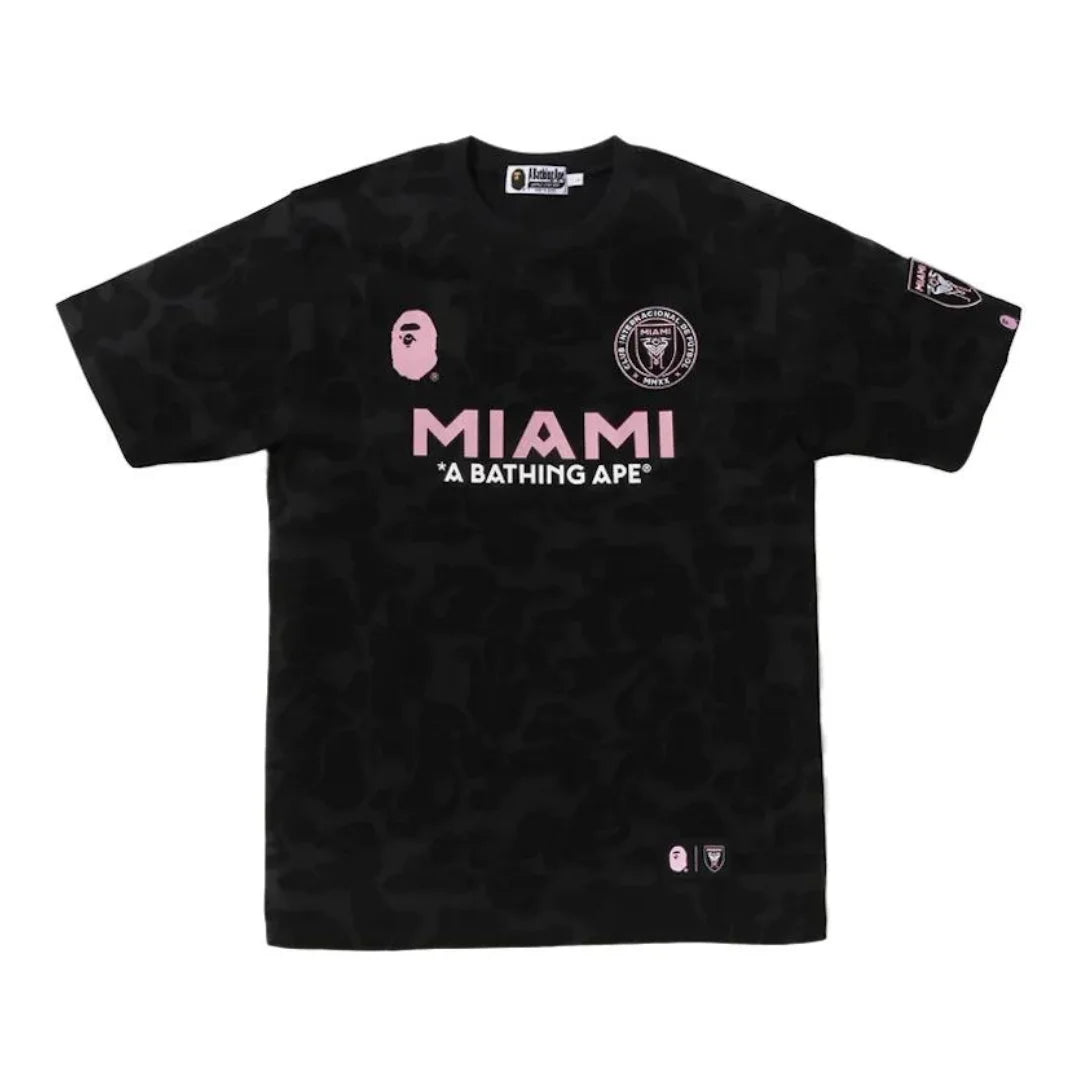 BAPE Miami Hai Camo Streetwear Set T-Shirt Shorts Exklusives Urban Mode Outfit