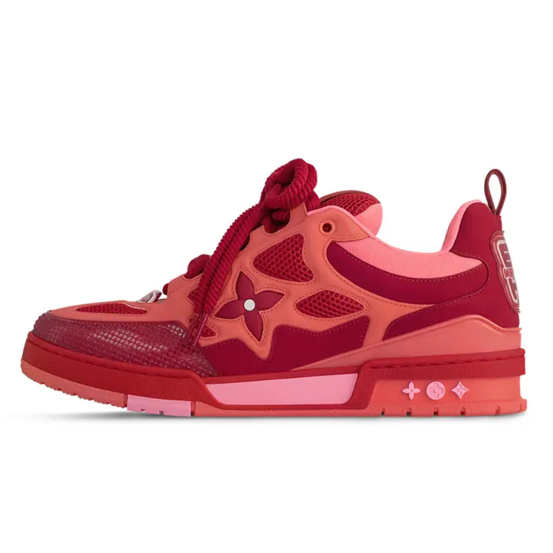 Louis Vuitton Skate Rot Herren Luxus High-End Streetwear Komfort Design Schuhe