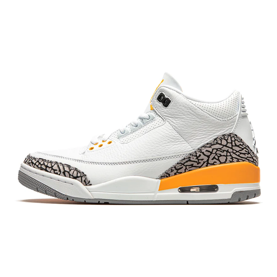 Ikonischer Air Jordan 3 Retro WMNS 'Laser Orange' Damen Sneaker – Stilvoller Komfort