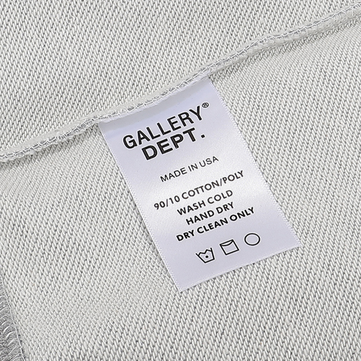 Gallery Dept. Artistic Streetwear Hoodie – Einzigartiges Handgemachtes Oversized Design