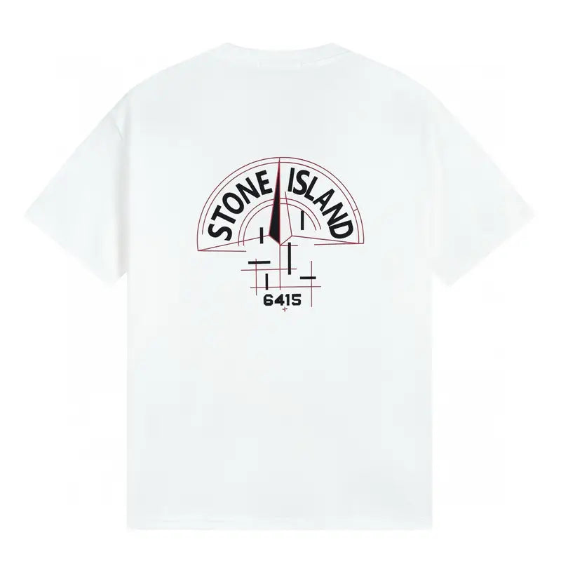 Exklusives Stone Island Polychromatisches T-Shirt – Einzigartiger Stil & Komfort