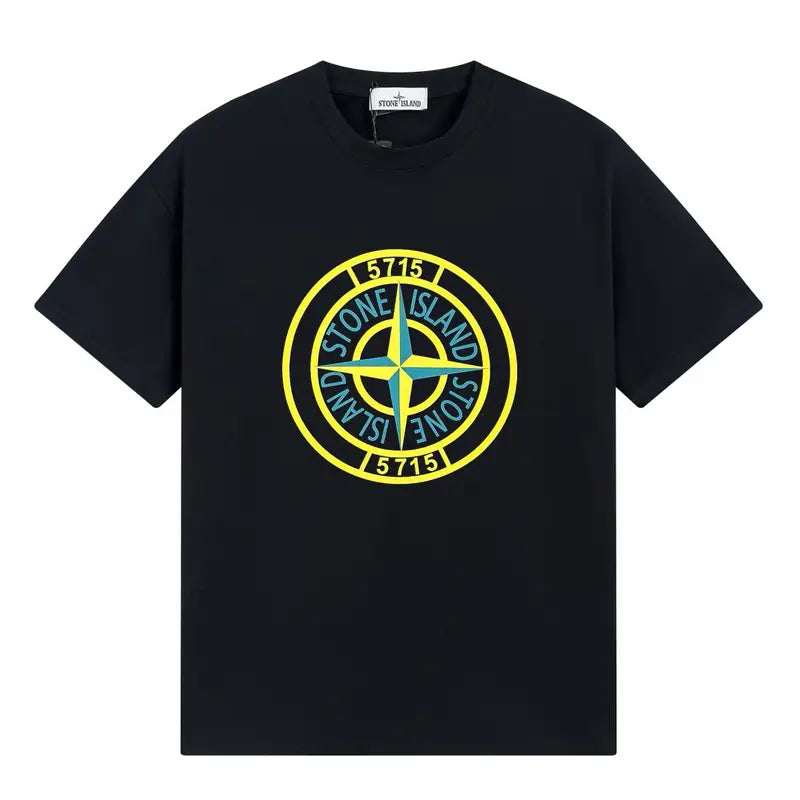 Exklusives Stone Island Polychromatisches T-Shirt Herren – Innovativer Style & Komfort