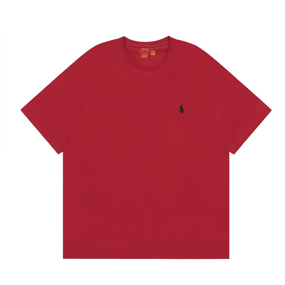 Polo Ralph Lauren Klassisches Baumwoll-T-Shirt für Herren – Komfortabler Stil mit Pony-Logo