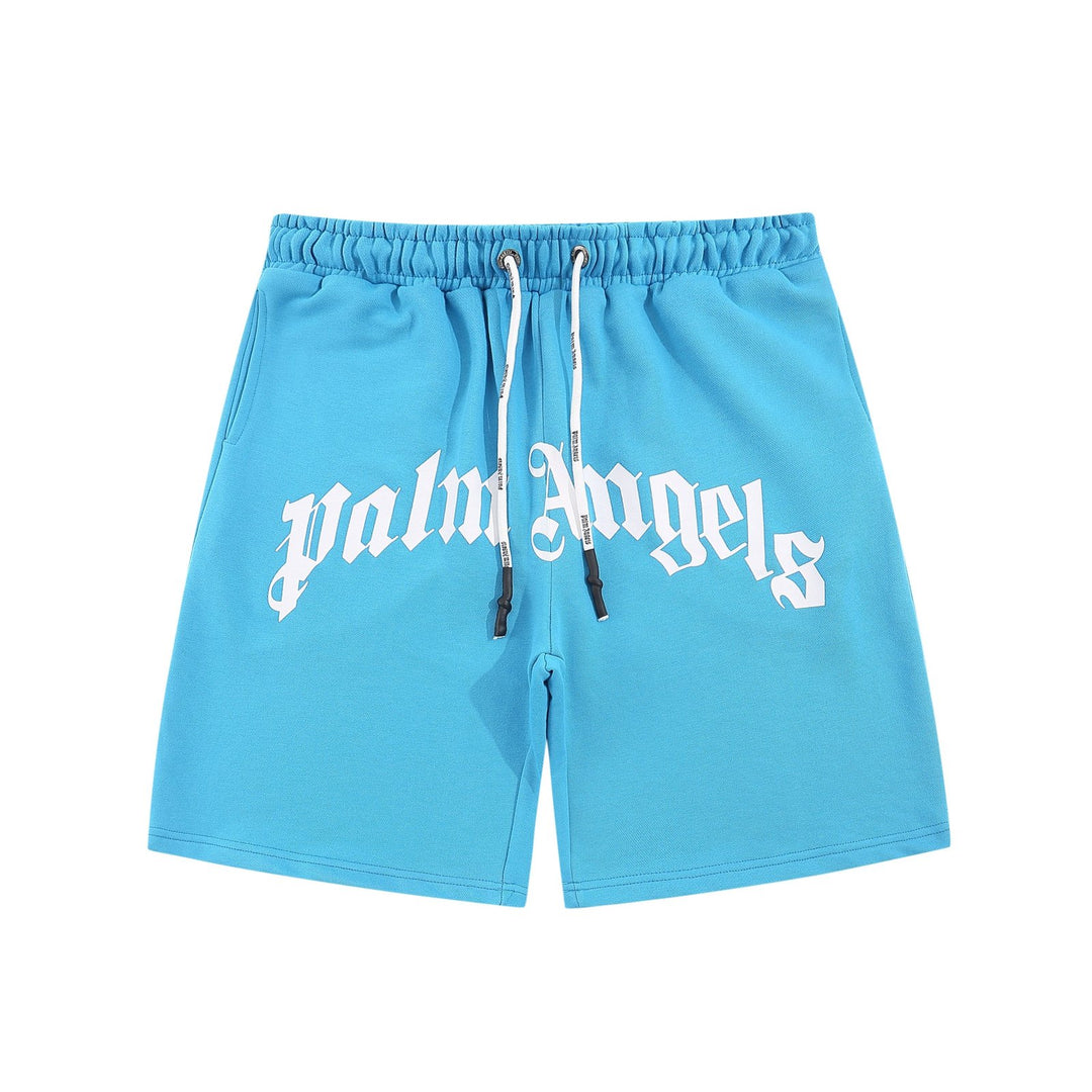 Exklusive Palm Angels Hellblaue Shorts: Luxuriöser Komfort & Stil für Herren