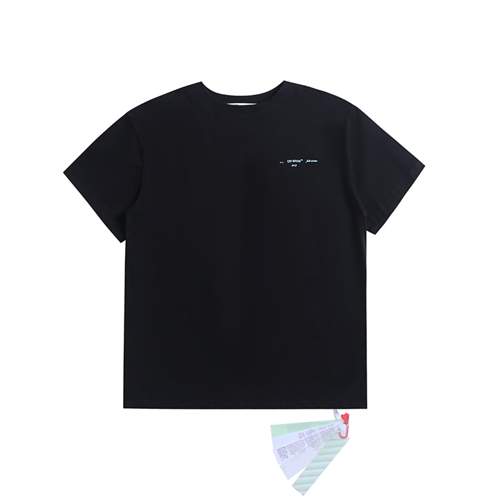 Exklusives Off-White Monogramm T-Shirt – Luxuriöses Streetwear Baumwoll Design