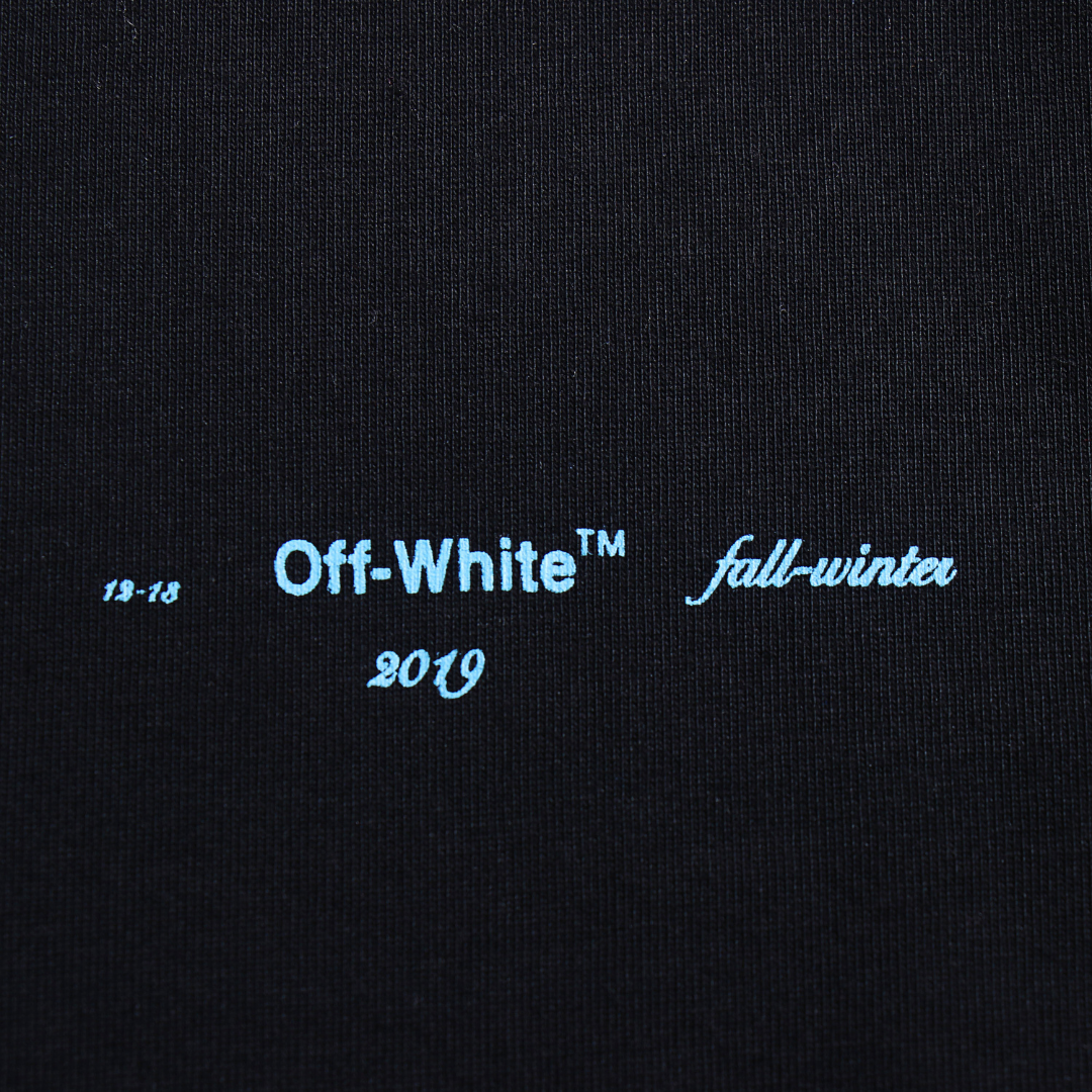 Exklusives Off-White Monogramm T-Shirt – Luxuriöses Streetwear Baumwoll Design
